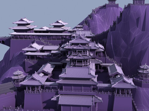 Ancient building 3D Model