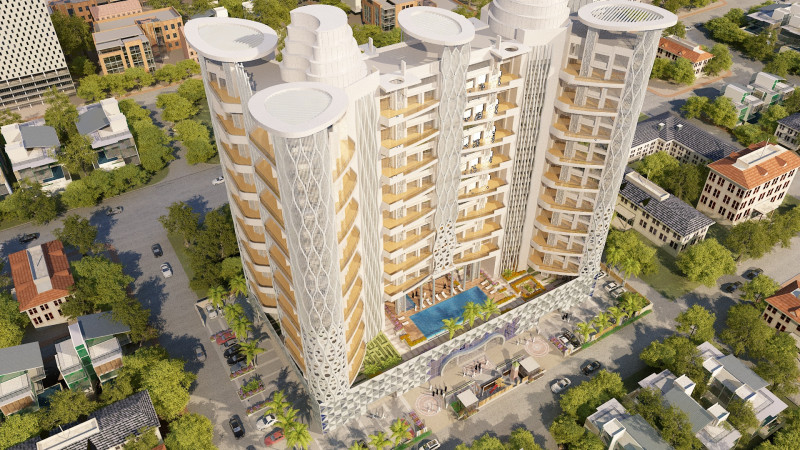 Urban building 3Dモデル .c4d .max .obj .3ds .fbx .stl .blend 