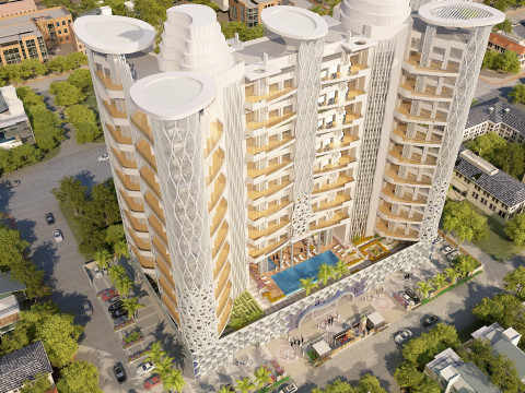 Urban building 3D 모델