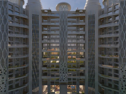 Urban building 3D Model
