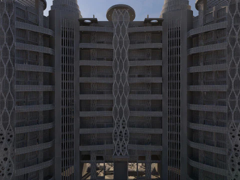 Urban building 3D Model