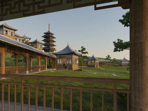 Urban building 3D Model