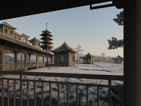 Urban building Modèle 3D
