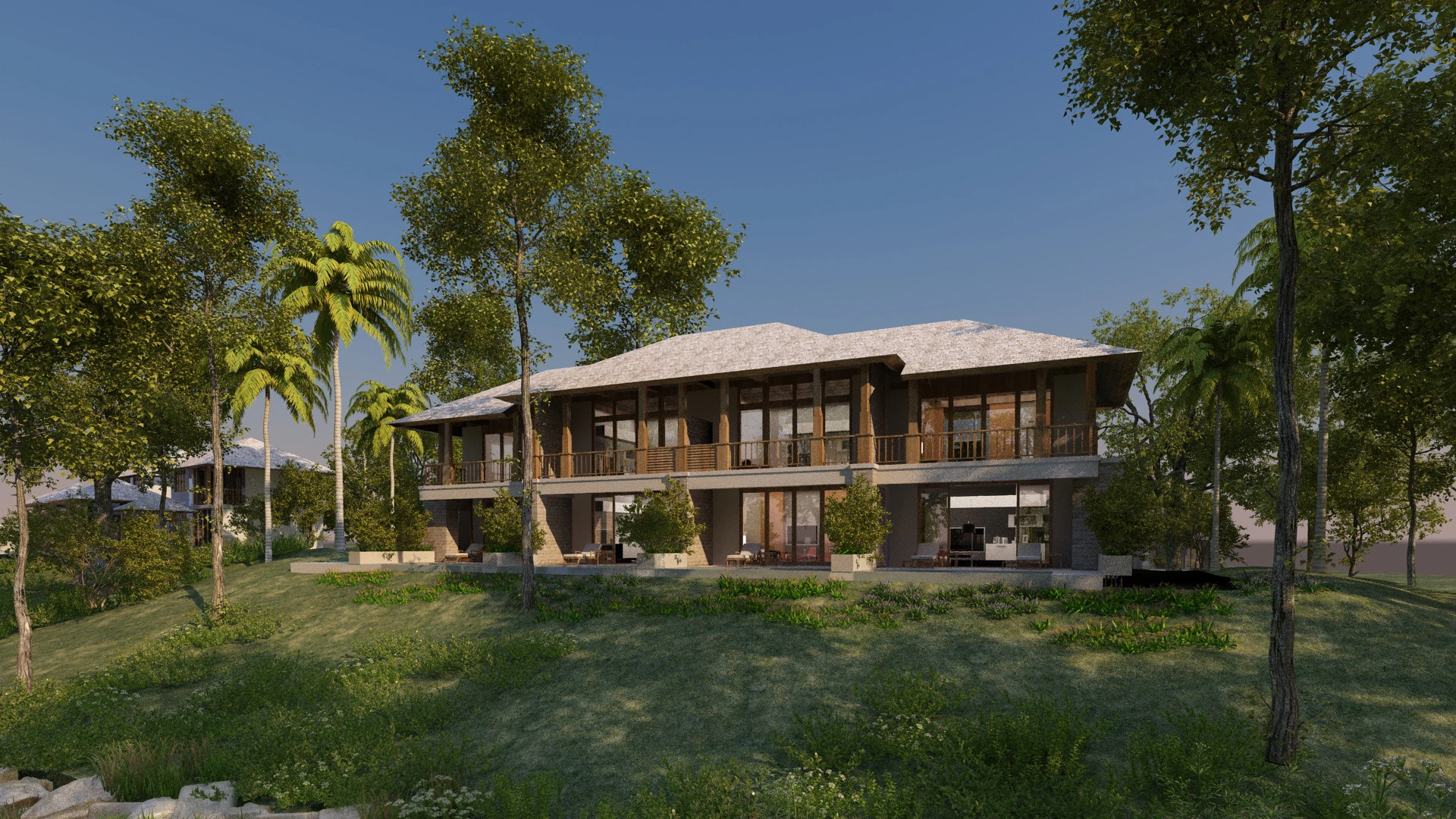 Urban building 3D Model .c4d .max .obj .3ds .fbx .stl .blend 