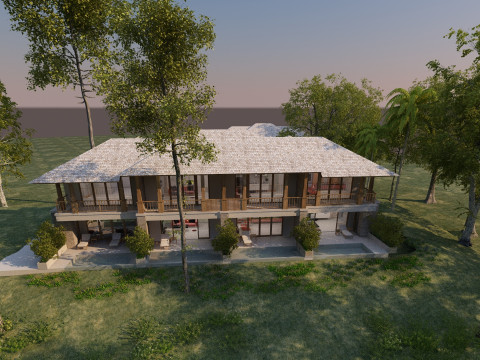 Urban building 3D 模型