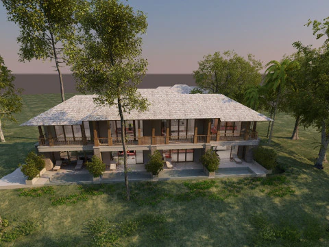 Urban building 3D Model