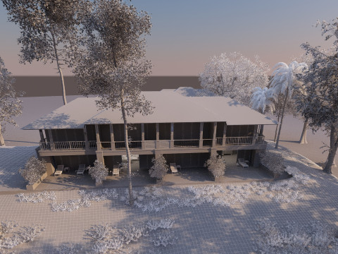 Urban building 3D 模型