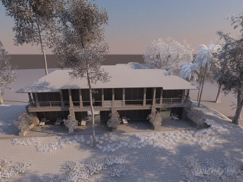 Urban building 3D Model