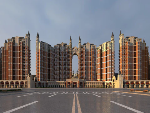 都市建築 3Dモデル