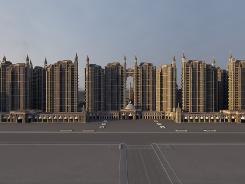 Urban building Modelo 3D