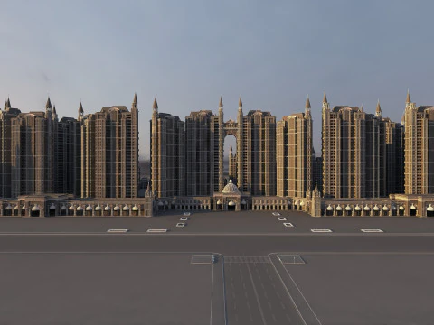 Urban building 3D Model