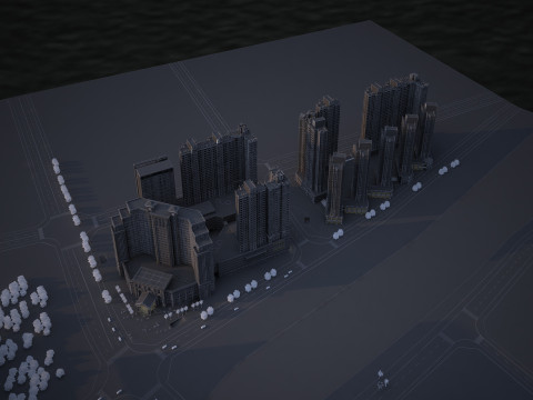 Urban building Modelo 3D