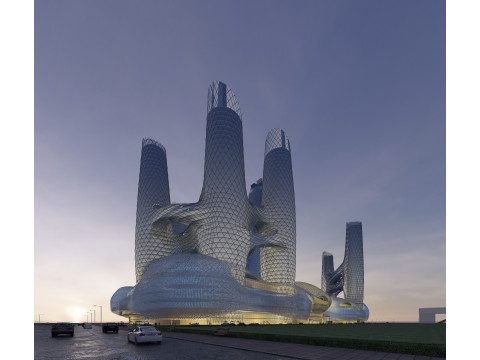 Urban building Modelo 3D
