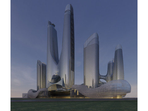 Urban building 3D Model