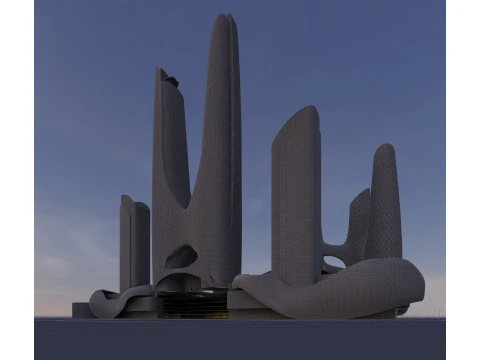 Urban building 3D Model