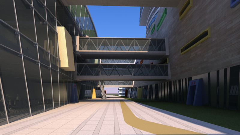 Urban architecture 3D-Modell .c4d .max .obj .3ds .fbx .stl .blend 