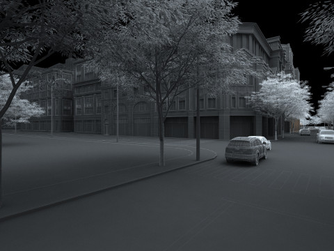 Urban architecture 3D Model
