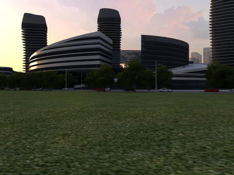 Urban architecture 3D Model