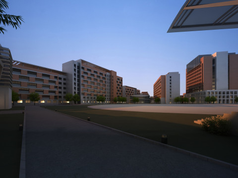 Urban architecture 3D Model