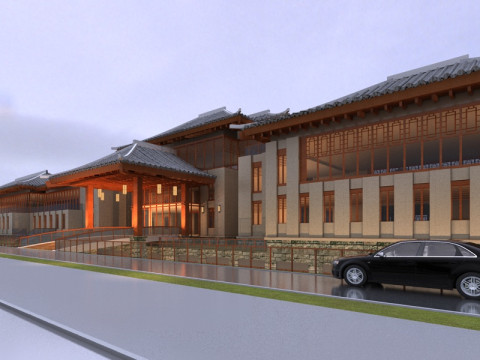 Urban architecture 3D Model