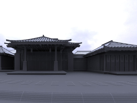 Urban architecture 3D Model