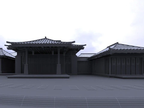 Urban architecture 3D Model