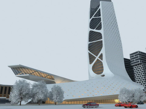 Urban architecture 3D Model