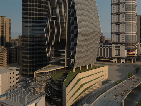 Urban architecture Modèle 3D
