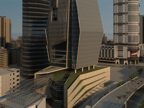 Urban architecture 3D Model