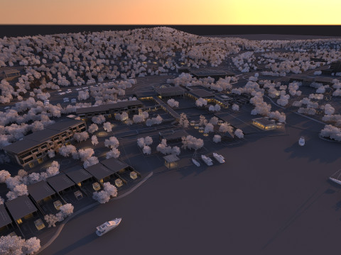 Urban architecture 3D Model