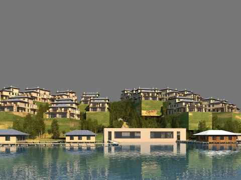 Stedelijke architectuur 3D Model