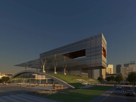 Urban architecture 3D Model