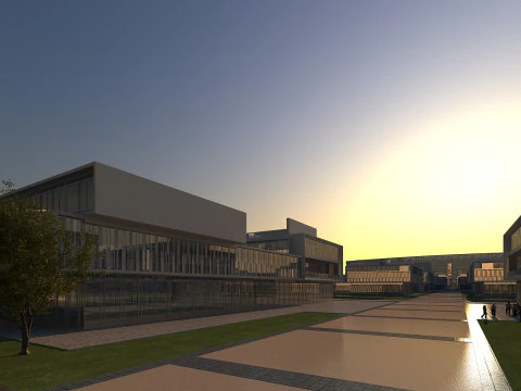 Urban architecture 3D Model