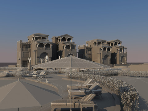 Urban architecture 3D 模型