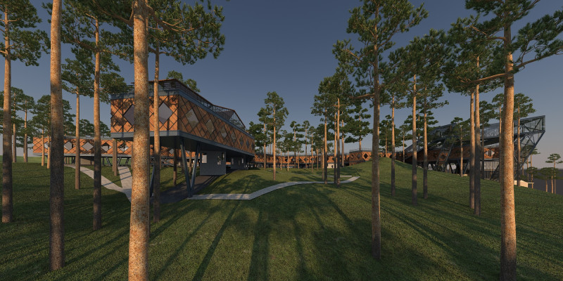Log cabin Model 3D .c4d .max .obj .3ds .fbx .stl .blend 