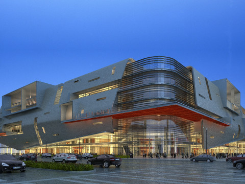 Urban architecture Model 3D