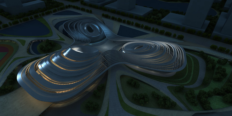 Gymnasium Model 3D .c4d .max .obj .3ds .fbx .stl .blend 