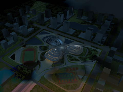 Gymnasium Model 3D