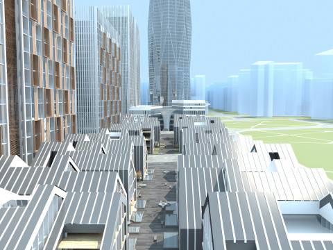 Urban architecture 3D Model