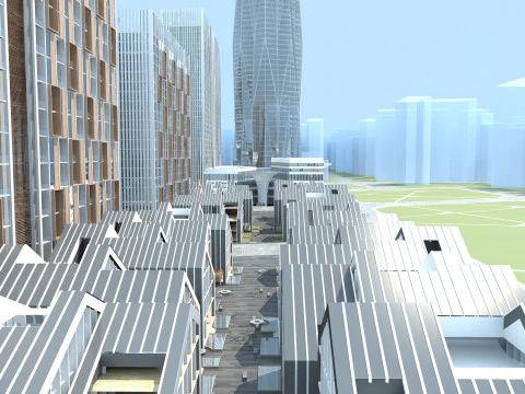 Urban architecture 3D Model