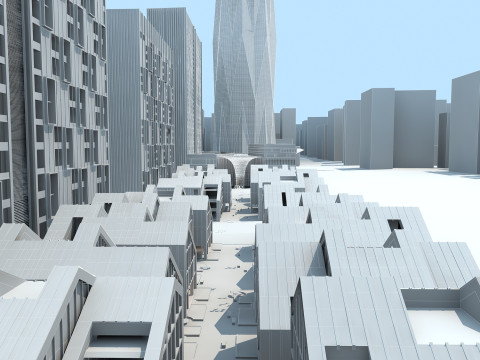 Urban architecture 3D Model