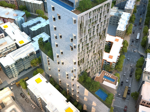 Urban architecture 3D-Modell