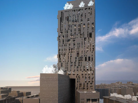 Urban architecture 3D Model
