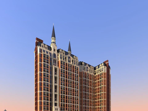 城市建筑 3D 模型