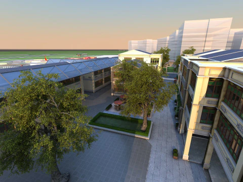 Urban architecture 3D Model