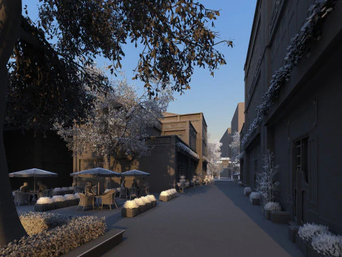 Urban architecture 3D Model