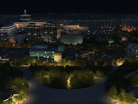 Urban architecture 3D Model