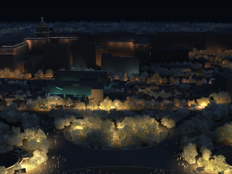 Urban architecture 3D-Modell