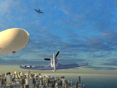 Aerostructure 3D 模型