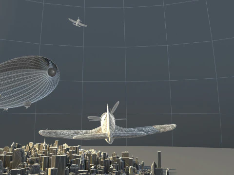 Aerostructure 3D Model